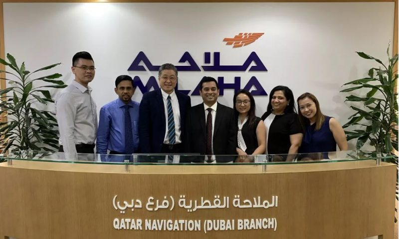 华商纵横集团代表赴迪拜洽谈MILAHA集团卡塔尔航运代理业务