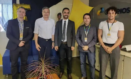 EC EXPRESS Representatives Visit Correios Brazil